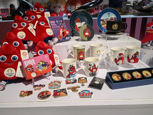巴黎奧運會特許商品亮相北京 奧運文化傳播之路主題展正式開展